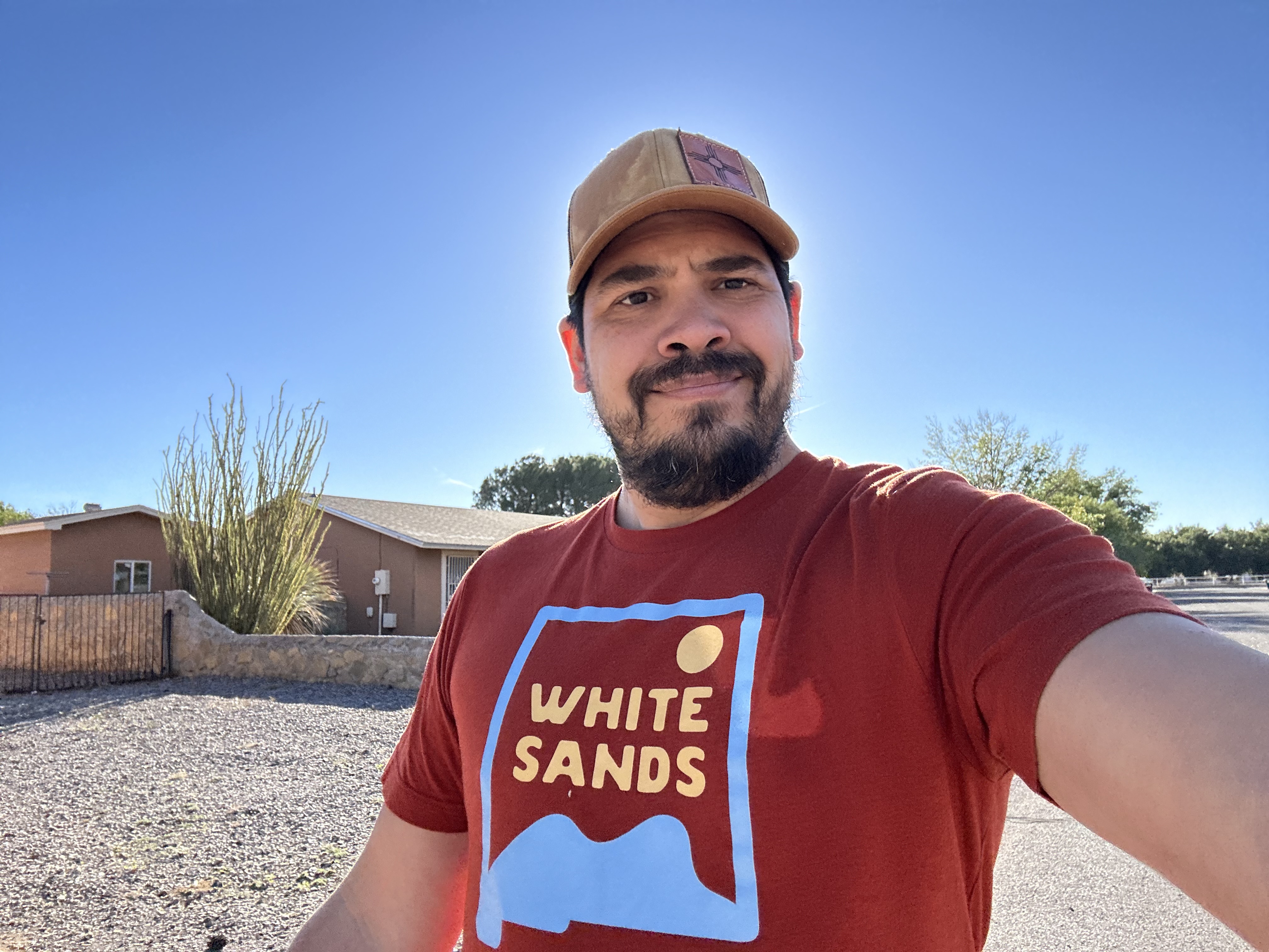 Benito Roybal at the Telescope
