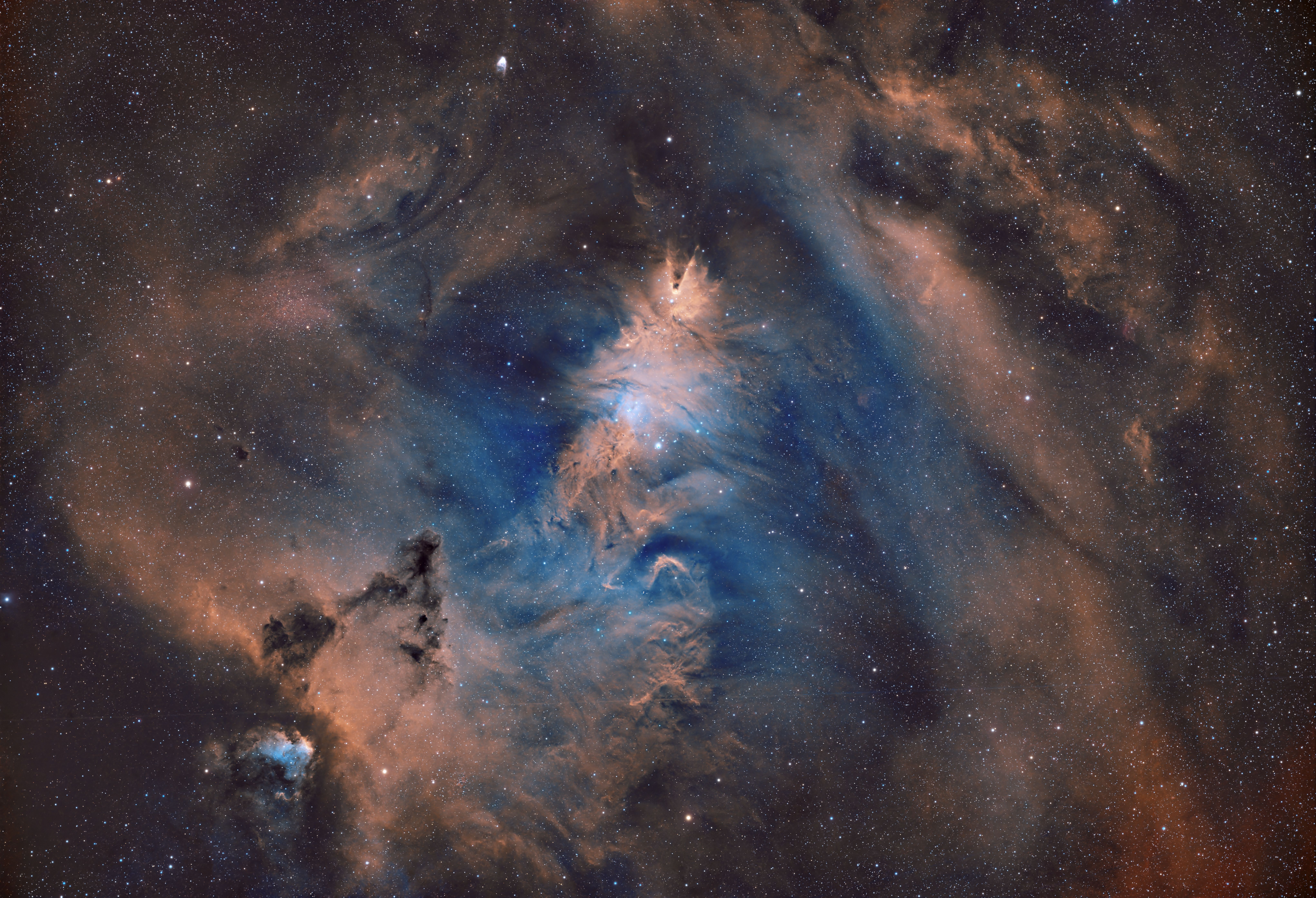 The Christmas Tree Nebula