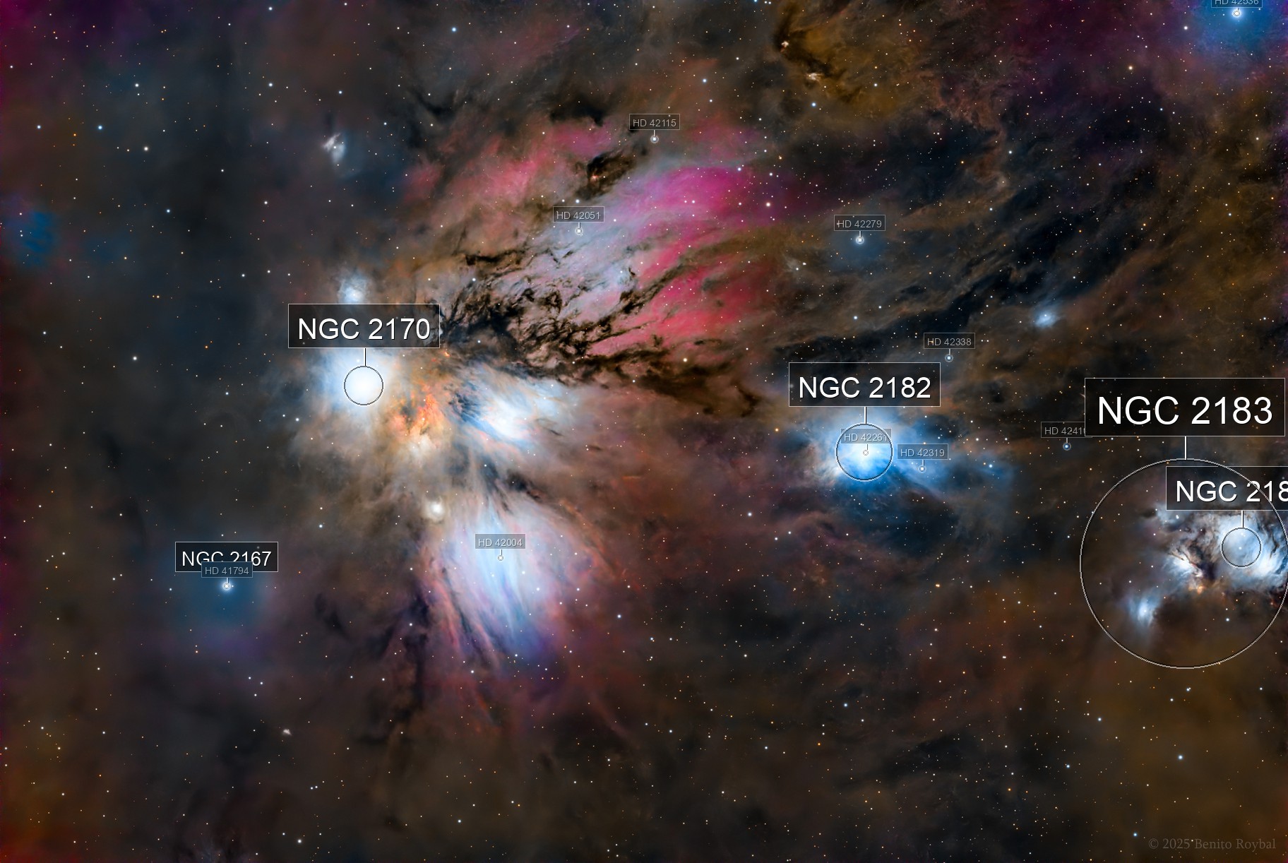 NGC 2170 Starless